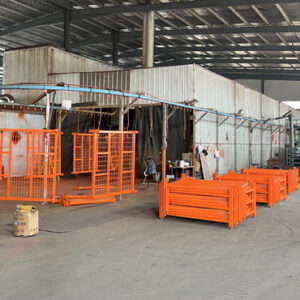 indoor powder coating line